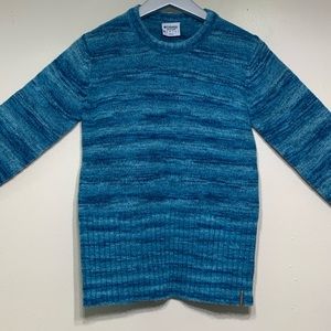 SOLD Columbia Blue Sweater Women’s Size Medium
